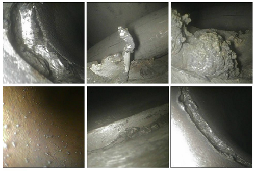 工業(yè)內窺鏡在汽輪機檢測應用中檢出的常見(jiàn)缺陷